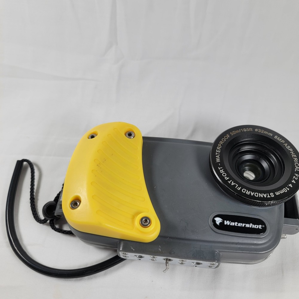 Watershot Pro Underwater Camera Housing for iPhone 5/5S, Depth Rating...