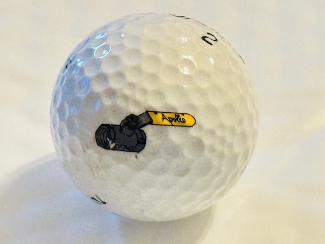 Golf Ball w/ Logo - Apollo