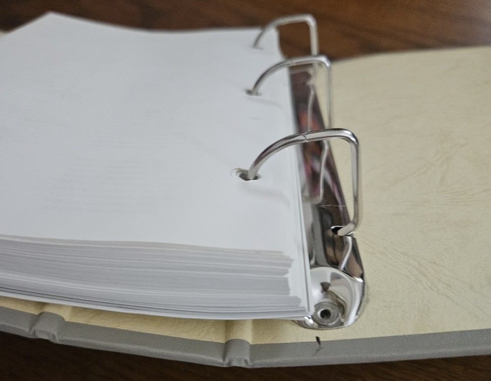 Hyundai Personal Computer Systems MS-DOS Version 3.2 Binder Book GW- Basic