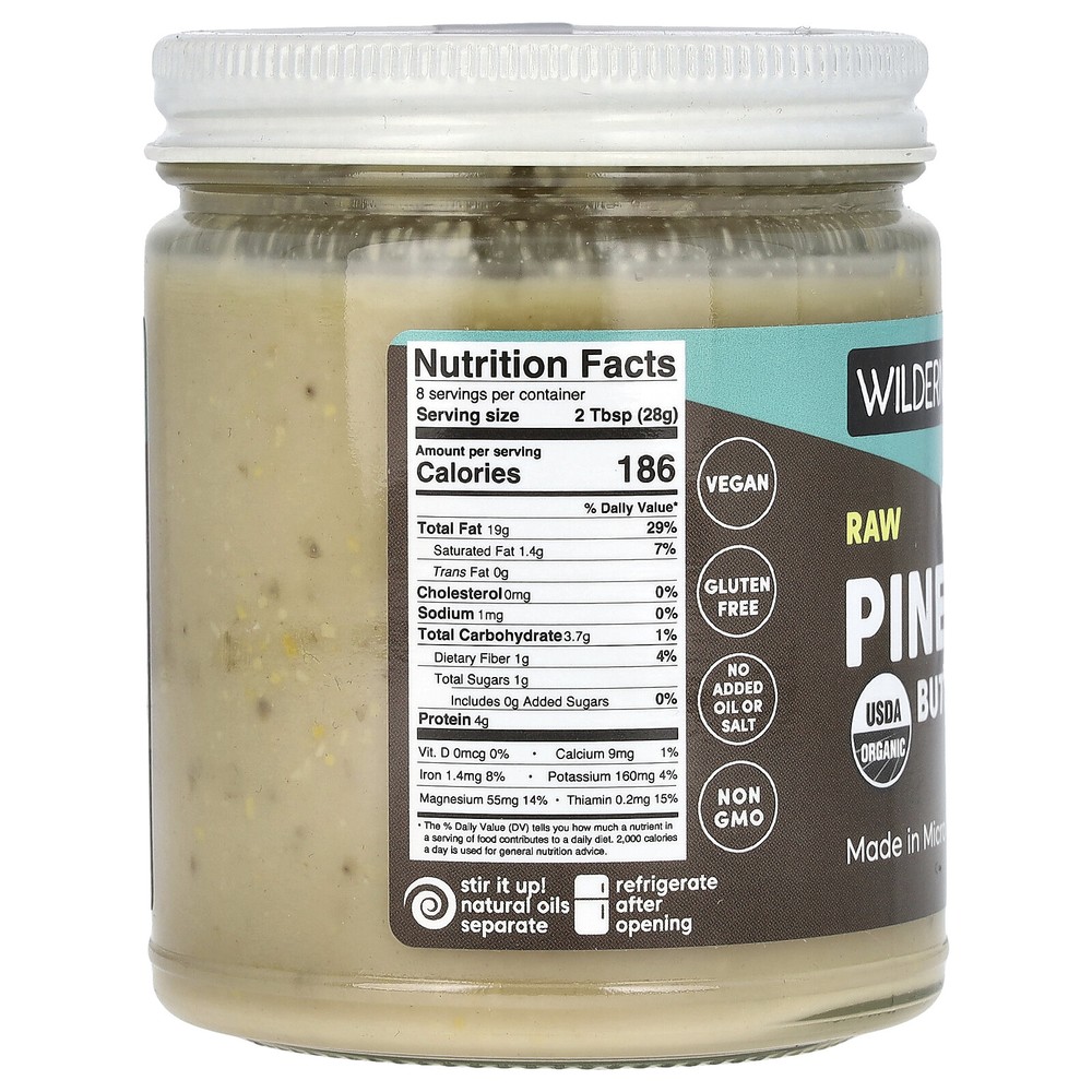 Raw Pine Nut Butter, 8 oz (227 g)