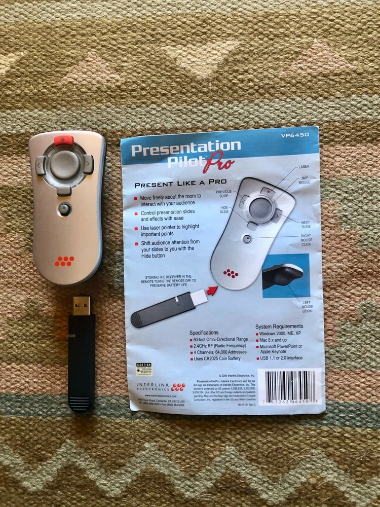 Presentation Pilot Pro