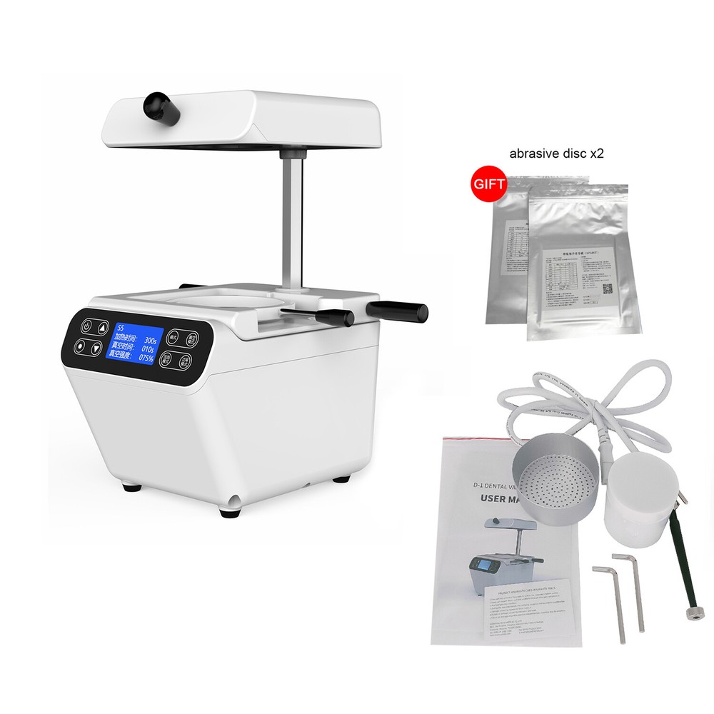 900W Dental Thermoforming Vacuum Forming Molding LCD Machine Timing Function D-1