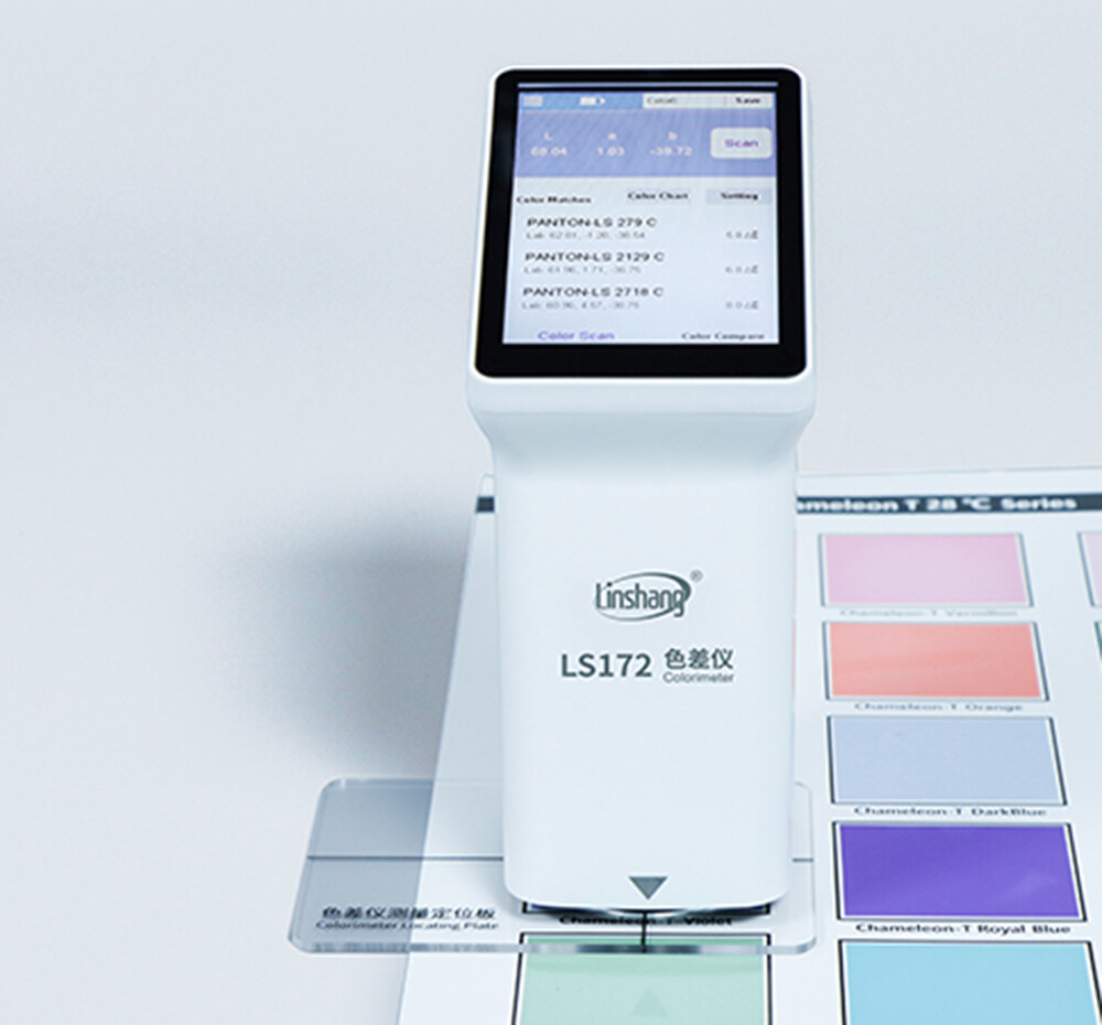 Color Difference Meter Analyzer Touch Screen 45/0 for Coating Ceramic Plastic
