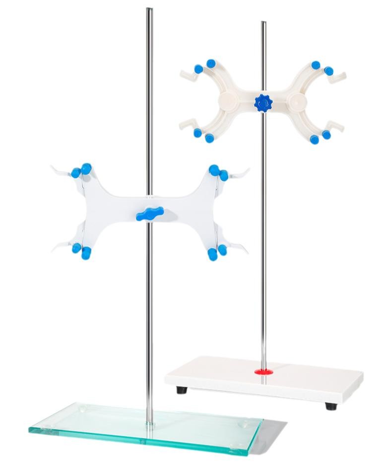 Lab Support Stand: Marble Base for Titrator with Plastic Burette Holder