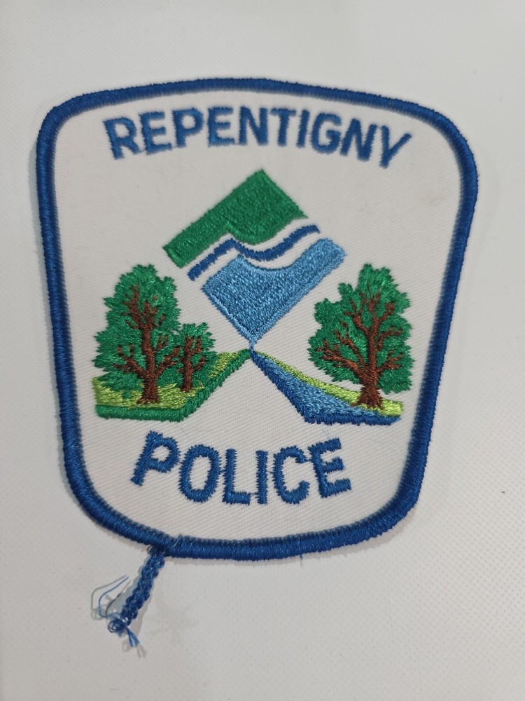 Vintage Repentigny Police Shoulder  Patch  Canada