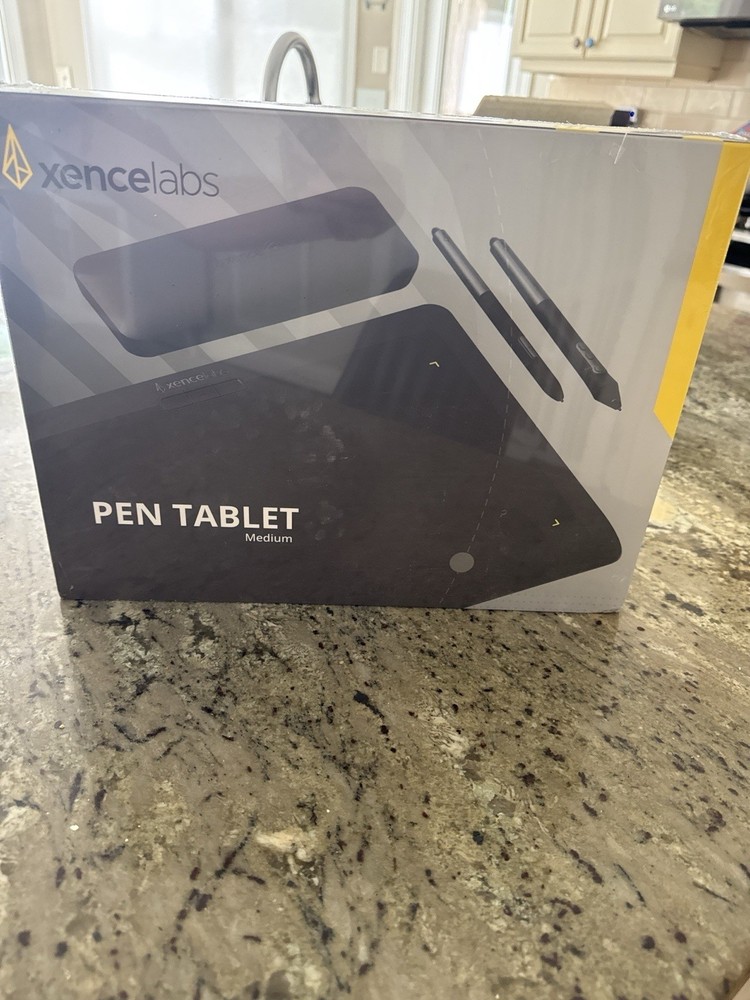 Xencelabs Pen Tablet Medium Tablet Sleeve 3 Button Pen Wireless Dongle Adapter