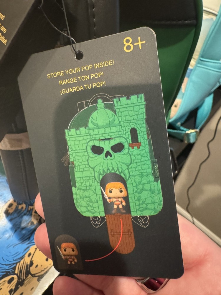 Loungefly MOTU Castle Greyskull Backpack NWT SDCC exclusive