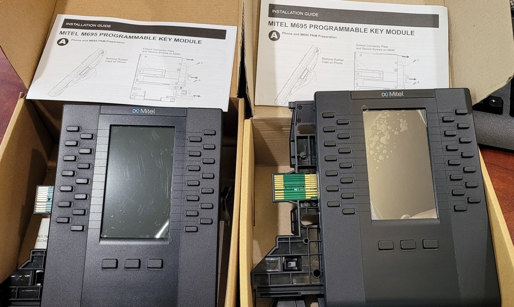 Mitel M695 Programmable Key Module (1 set of 2 each)
