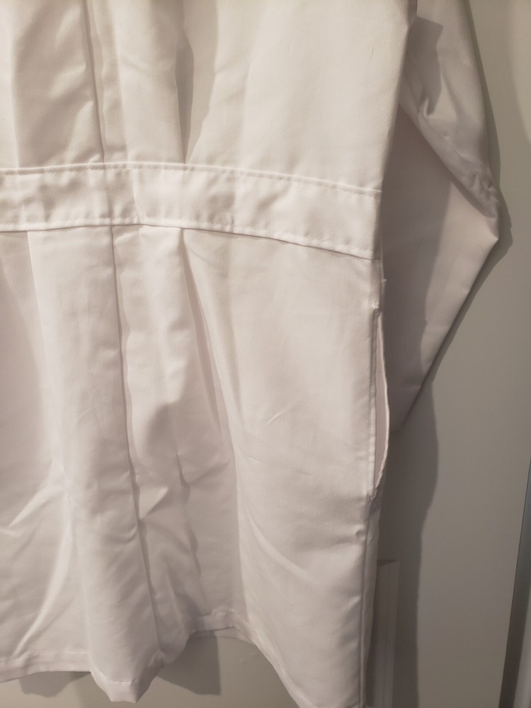 White Meta Lab Coat, Women's, Size 8
