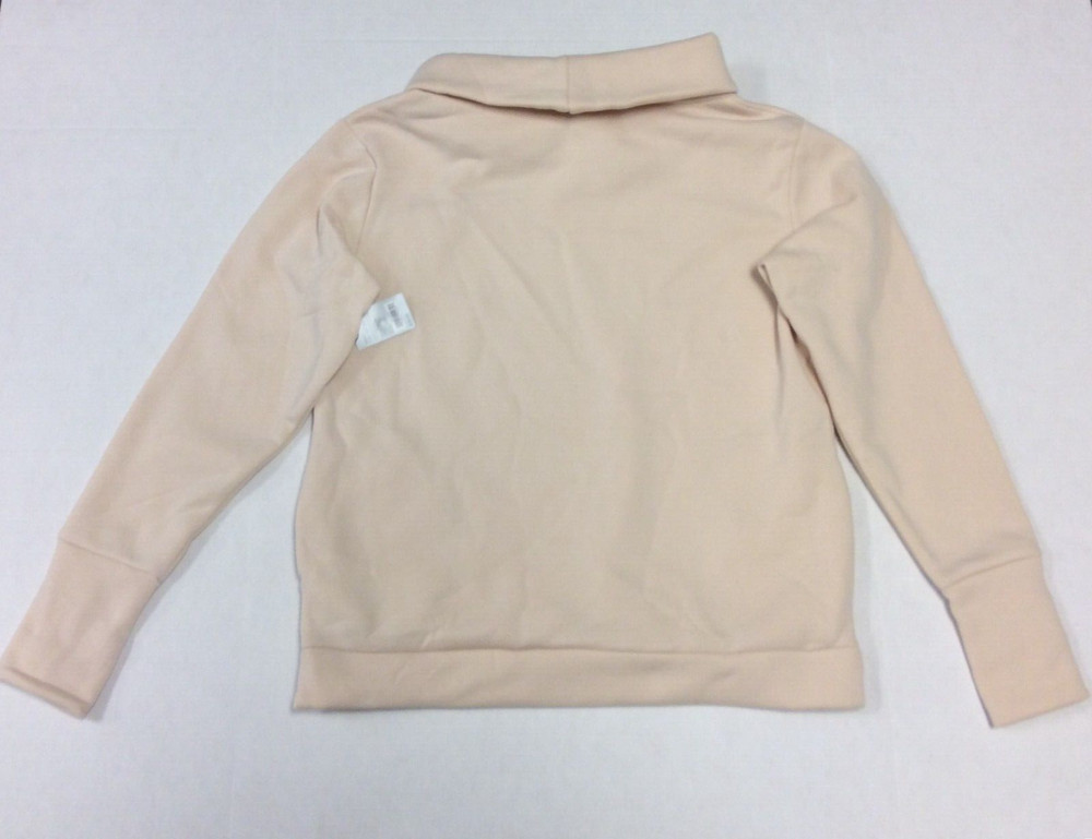 West Loop Women's Cowl Neck Pullover Sweater Cream Size Medium Sweatshirt
