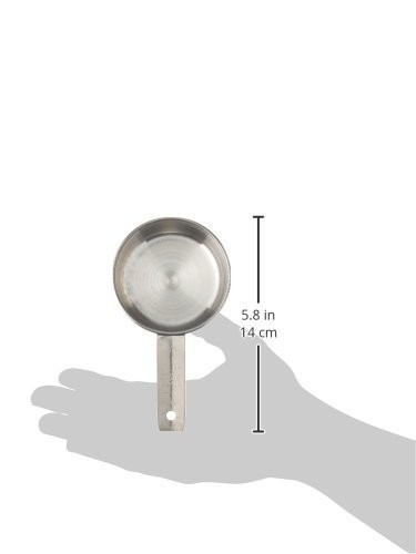 724c 1/2 Cup Stainless Steel Measuring Cup 2pack