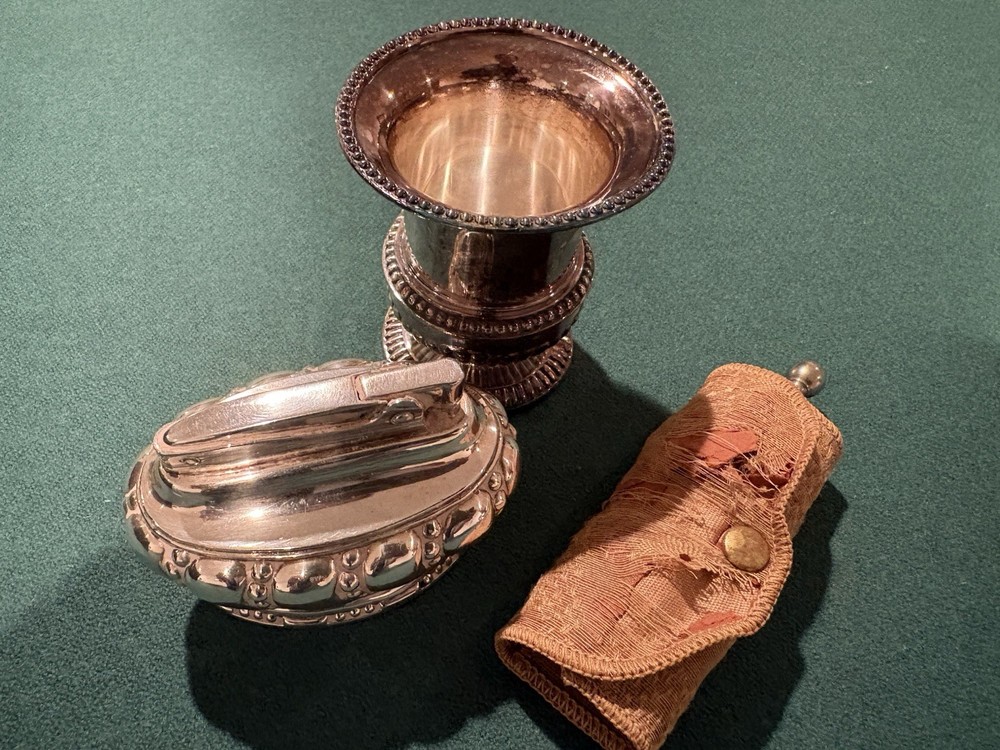 Vintage Silver Played Tableware