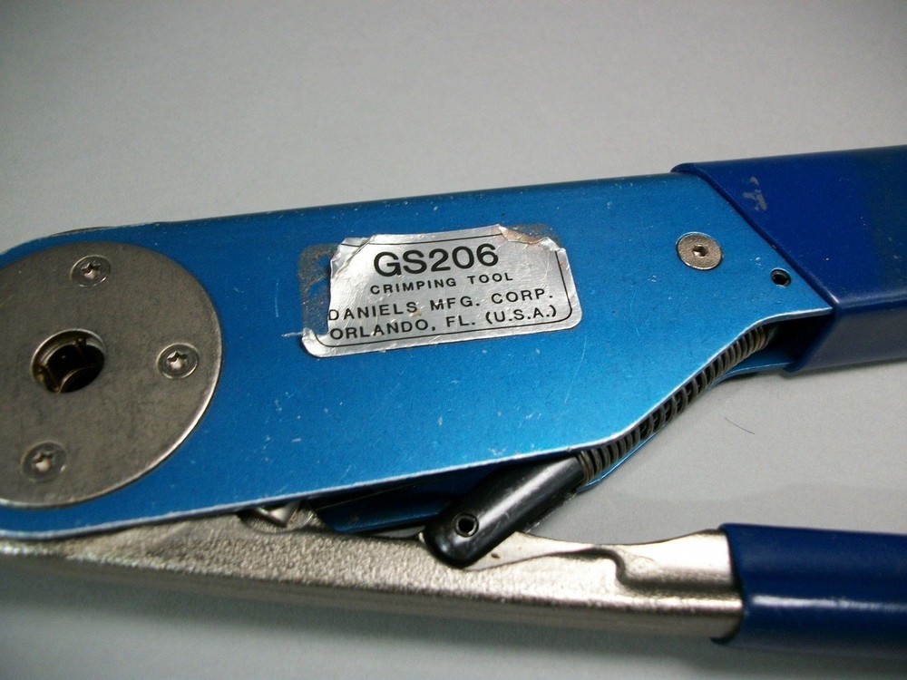 DMC Daniels GS206 Crimp Tool