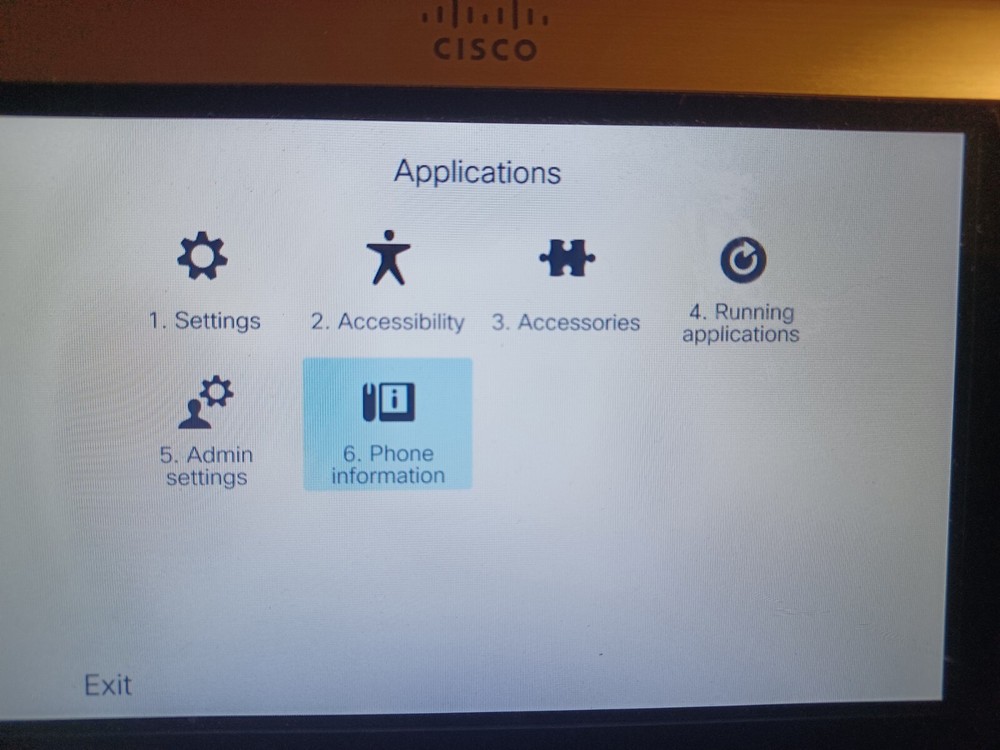 Cisco Office Phone CP-8841 In Good Condition