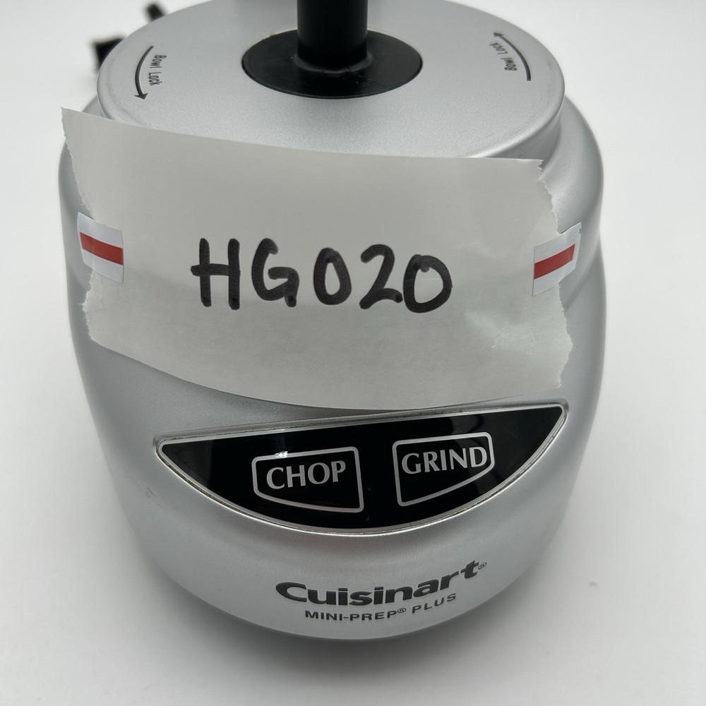 Cuisinart DLC-2A Mini Prep Plus SILVER Food Processor - BASE MOTOR ONLY ✅TESTED