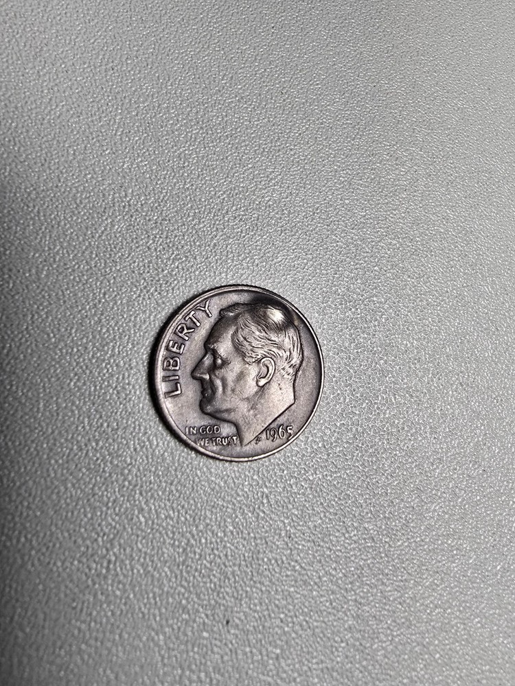 1965 Dime Error (Bump)