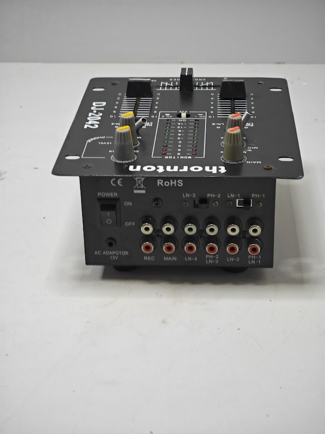 Thornton DJ-2042 Mixer - Untested, Used, See Photos