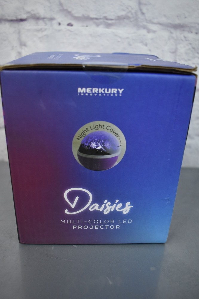 Merkury Daisies Multi-Color LED Projector NEW