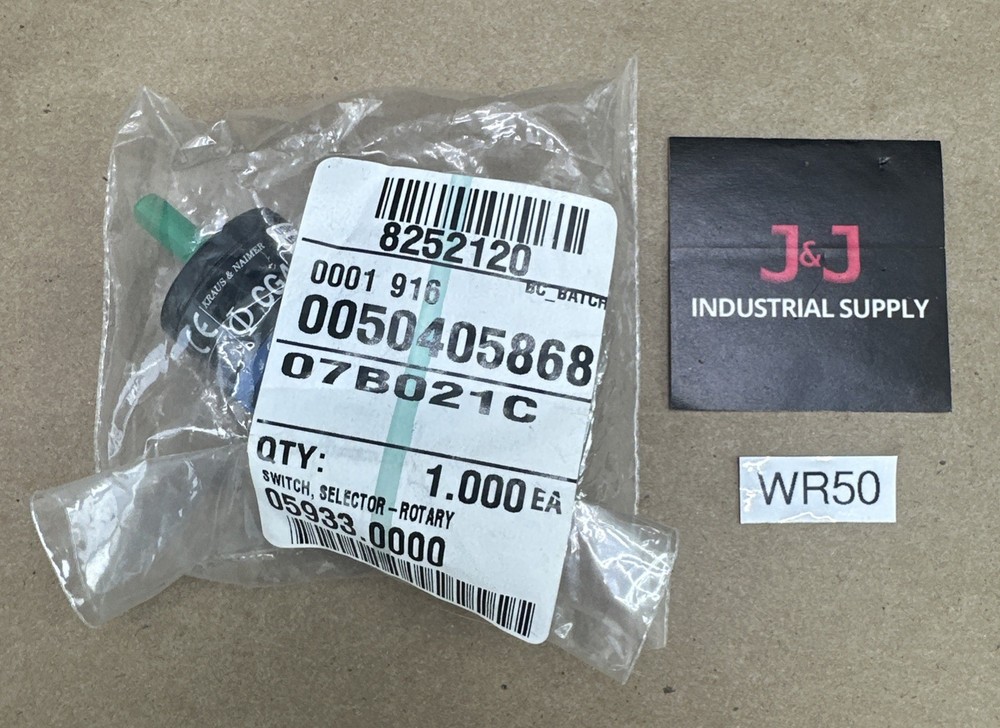 BUNN Rotary Selector Switch 05933.0000 Genuine OEM Replacement - NEW SURPLUS