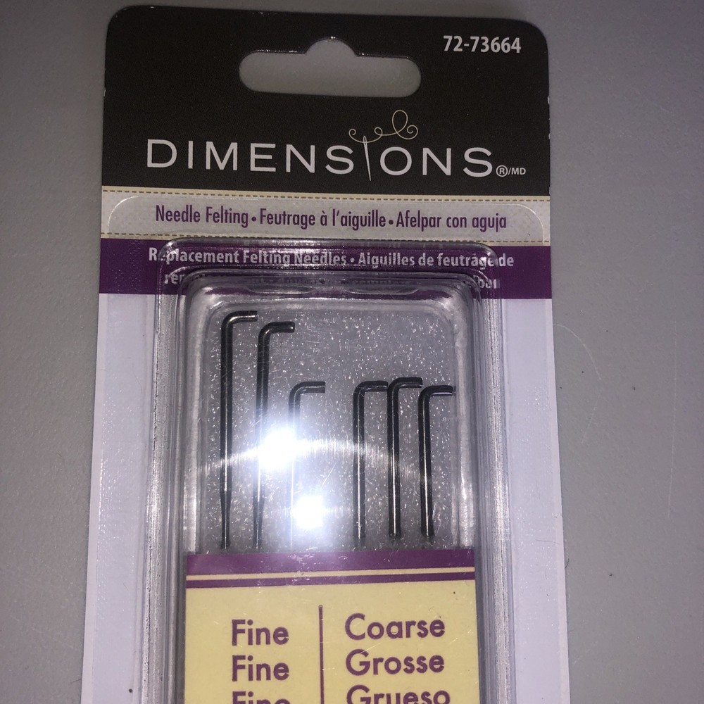 Feltworks Replacement Felting Needles 6/Pkg