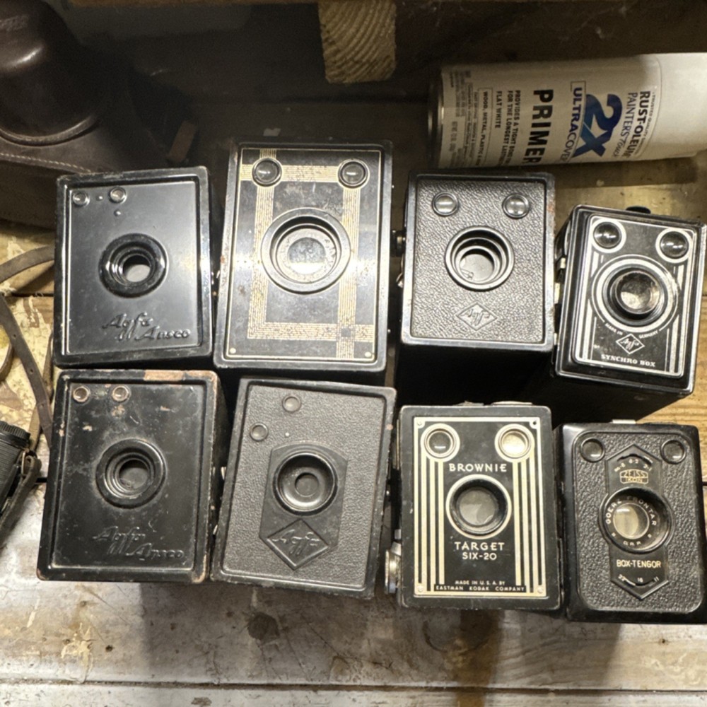 Vintage Box Cameras
