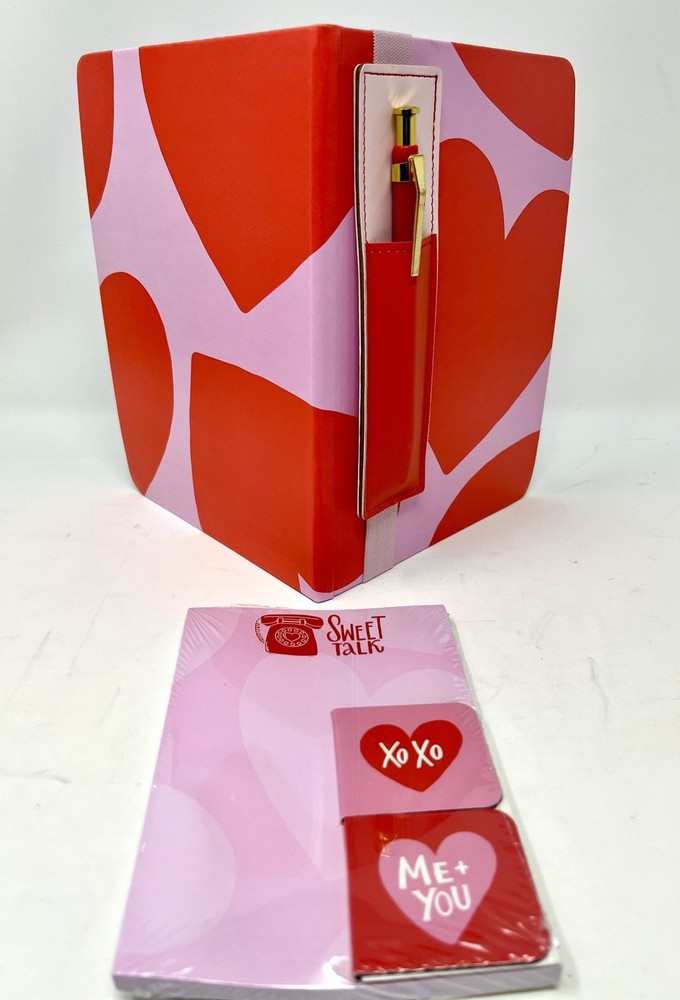 Sweet Talk Heart Journal Writing Pad