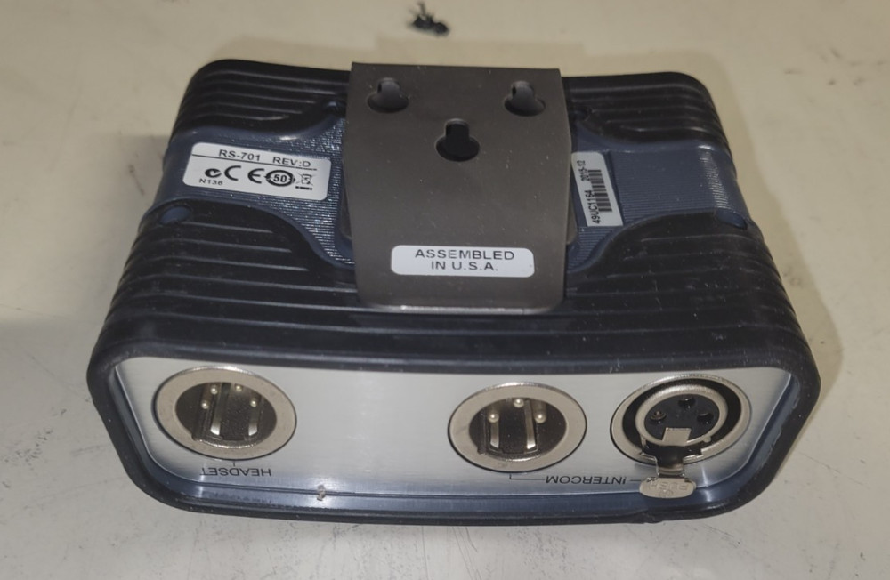 Clear-Com RS-701 Single-Channel Standard Beltpack