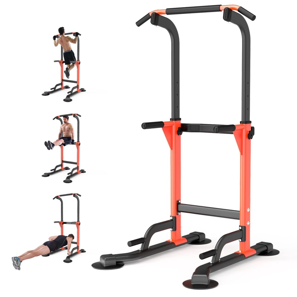 Pull-Up Dip Station for Chin-Ups, Pull-Ups, 330LBS Capacity T055CDC