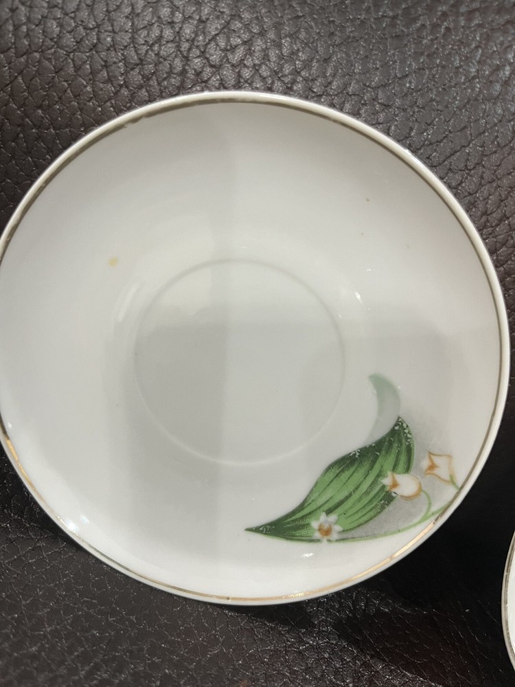 2 Japan Small Saucer Pre Owned