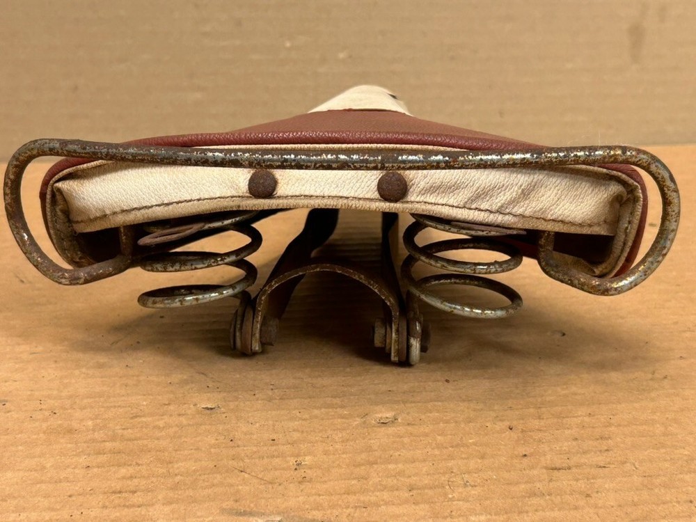 1950s Bicycle Seat With Crash Bar