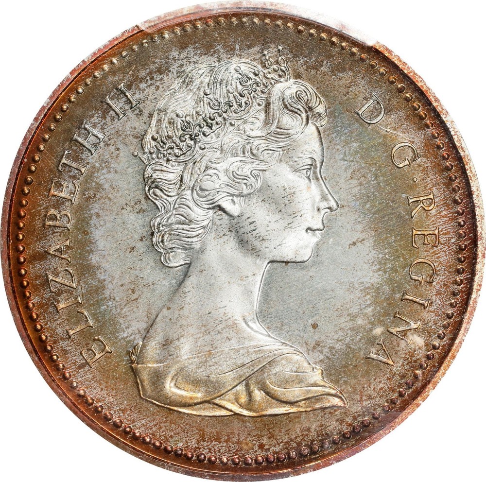 C268 Canada 1972 Silver dollar PCGS SP68 KM-64.2A