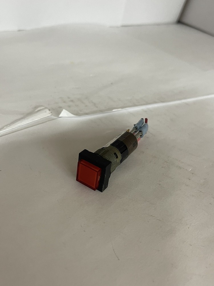 Allen Bradley 800A-M Push Button Red SER B