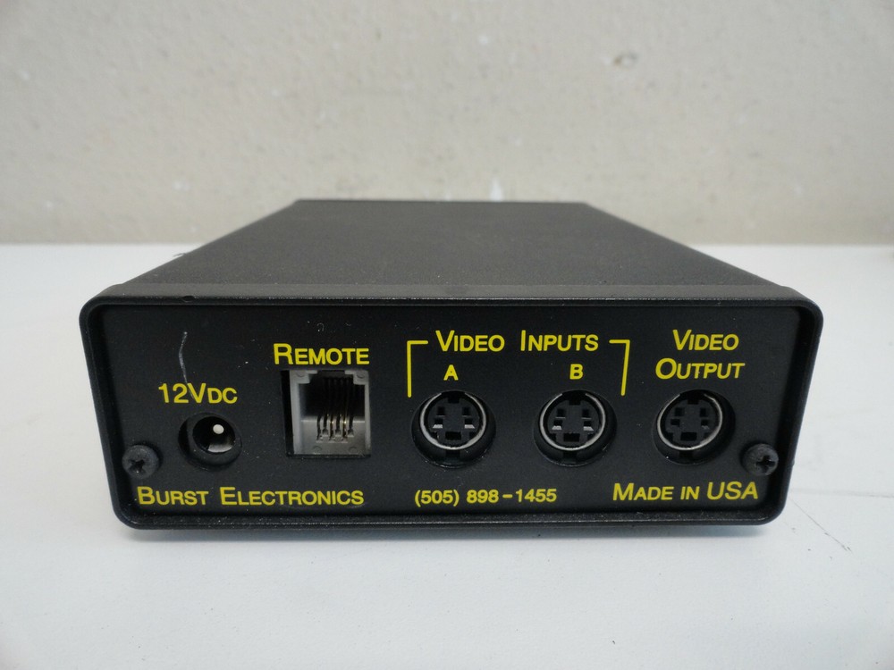 JJ7: Burst Electronics VMF-2 VIDEO MIXER/FADER