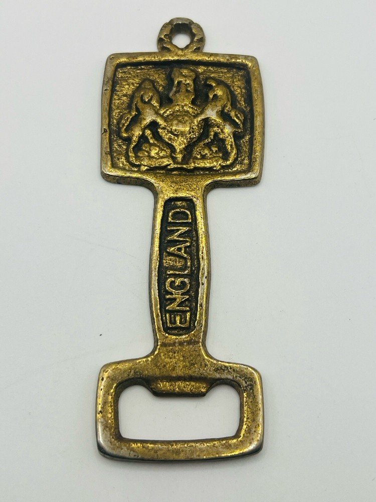 SOLID BRASS Bartender Bottle Opener   6 " BRASS lions  dragon