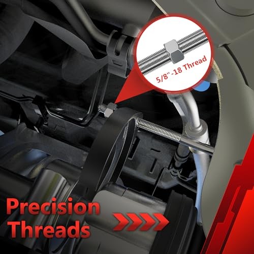 Inner CV Axle Removal Tool with Nut, Front Wheel Drive CV Joint Puller 63mm