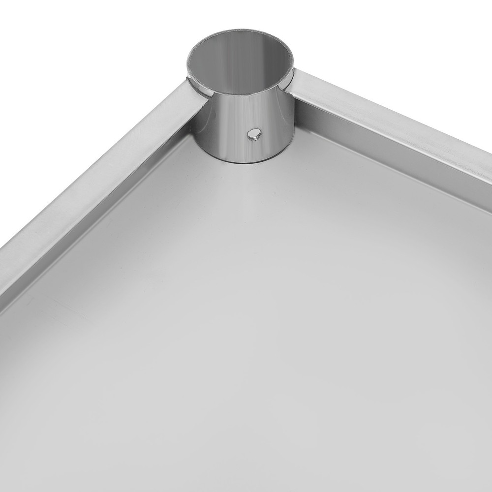 Stainless Steel Table, Adjustable Lower Shelf, Under Shelf for Work Tables