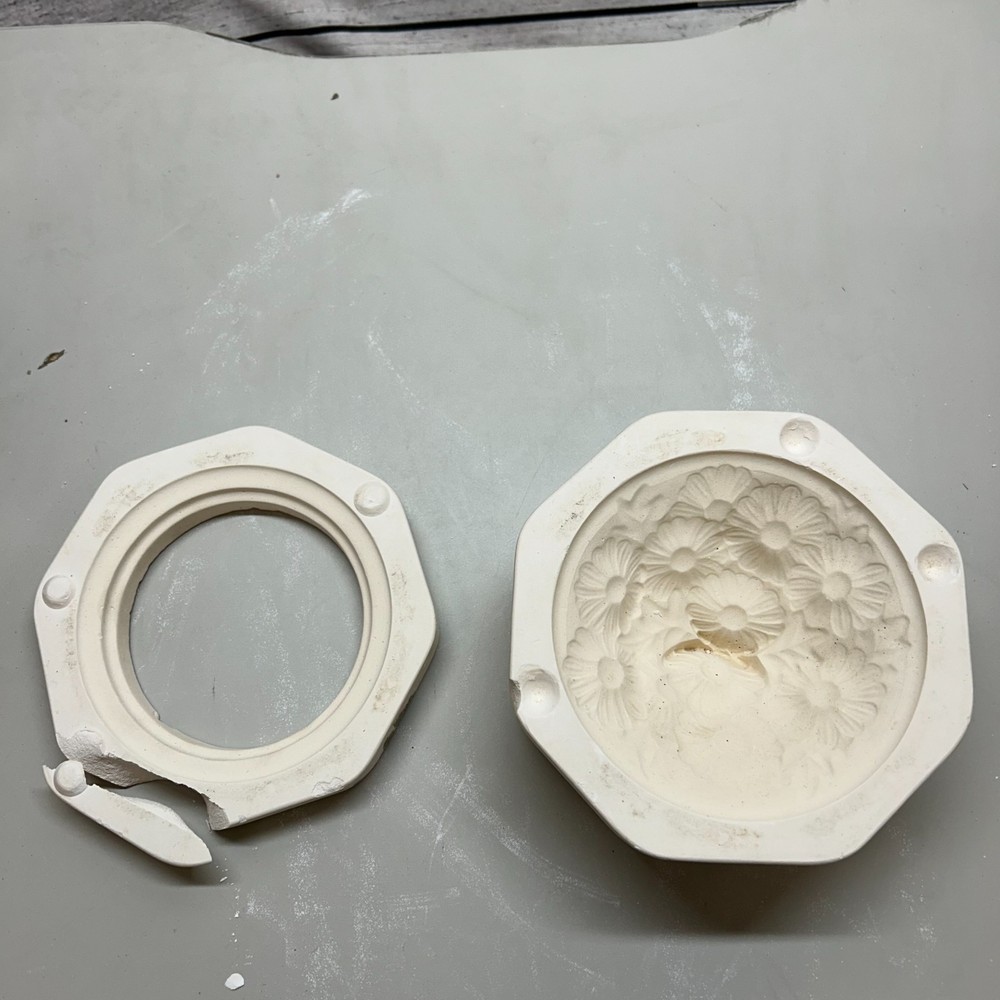Unbranded Ceramic Casting Mold Decorative Daisy Flower Base #46