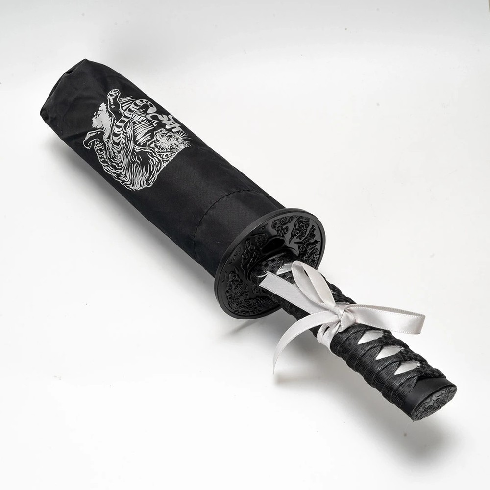 Katana Handle Tiger Umbrella