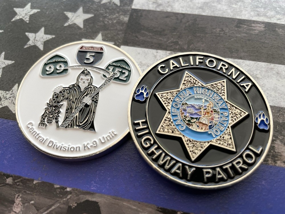 K9 Challenge Coin (Central Division)