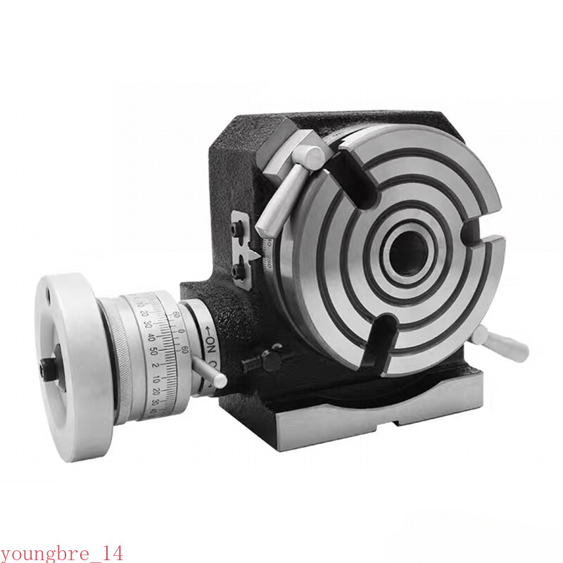 4-inch 110mm Horizontal Milling Machine Vertical Turntable Indexing Plate