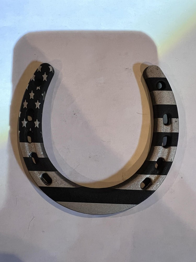 Flag  Horseshoe for decoration or luck