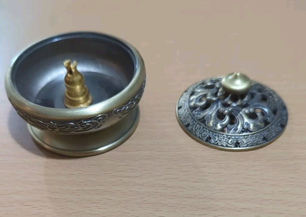 Nepalese Classical Metal Incense Burner