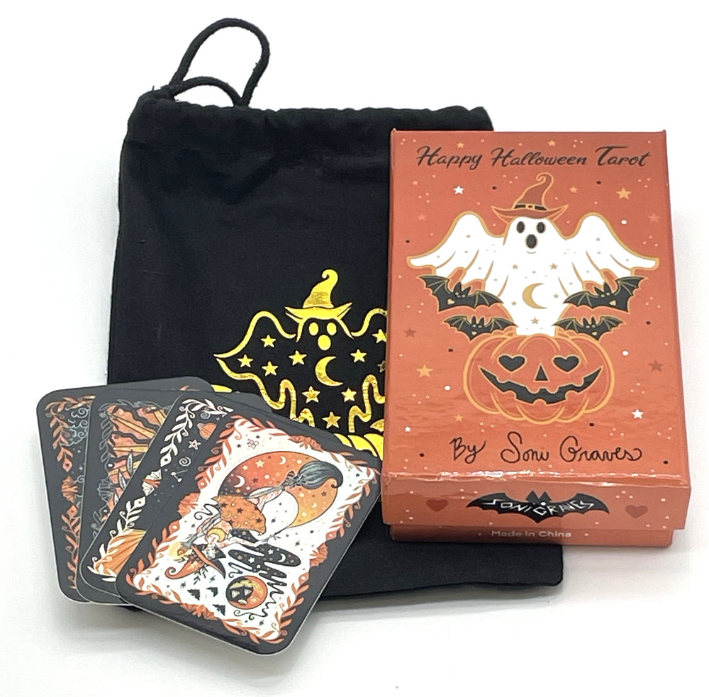 Happy Halloween Tarot Deck Soni Graves Authentic Kickstarter Edition Pristine