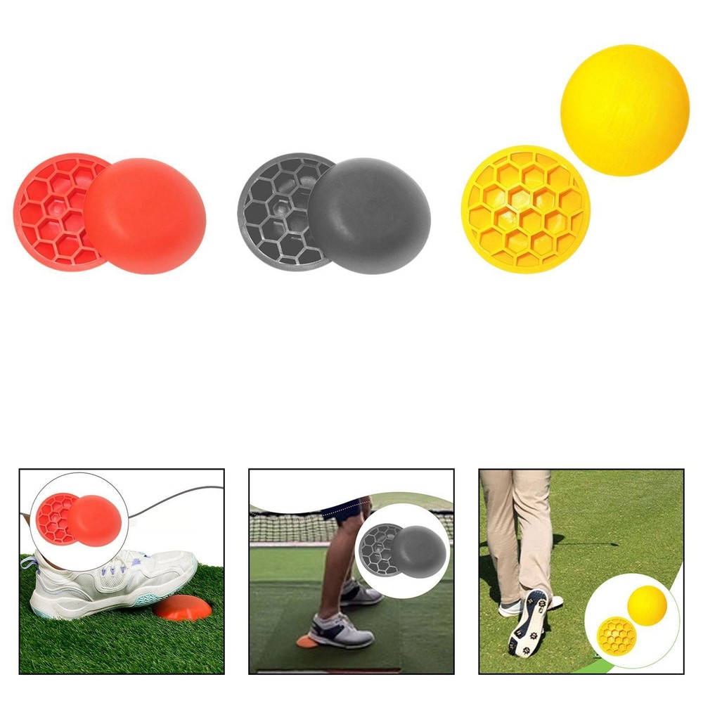 2x Golf Training Aid Golf Force Plates Swing Practice Equipment