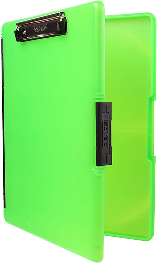 Slimcase 2 Plastic Clipboard with Storage and Side Opening