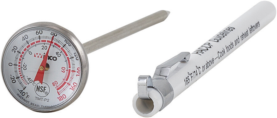 Pocket Test Thermometer, -40 to 180F Range (12 Each)