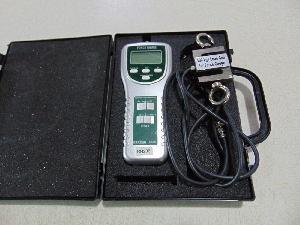 Extech Instruments Digital Tension & Compression Force Gauge Push Pull 475055