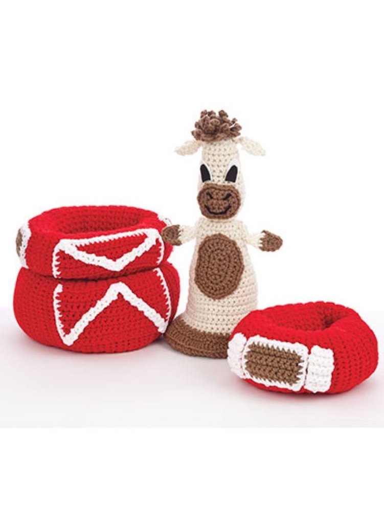 NEW CROCHET PLAY TIME STACKERS 6 LOVABLE SETS