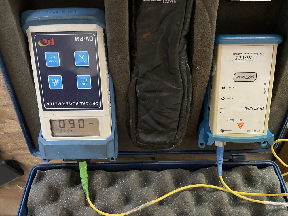 fiber optic traffic identifier, Optical power meter and Optical Light source