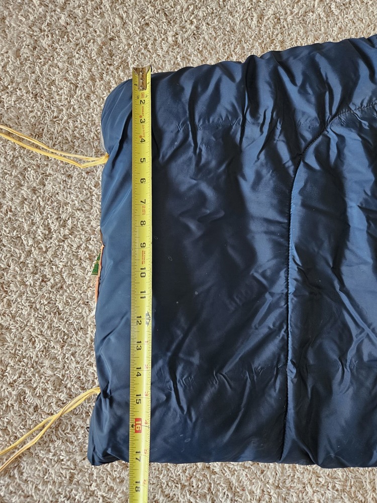 Ll Bean Vintage Cursive White Stag Sleeping Bag Regular